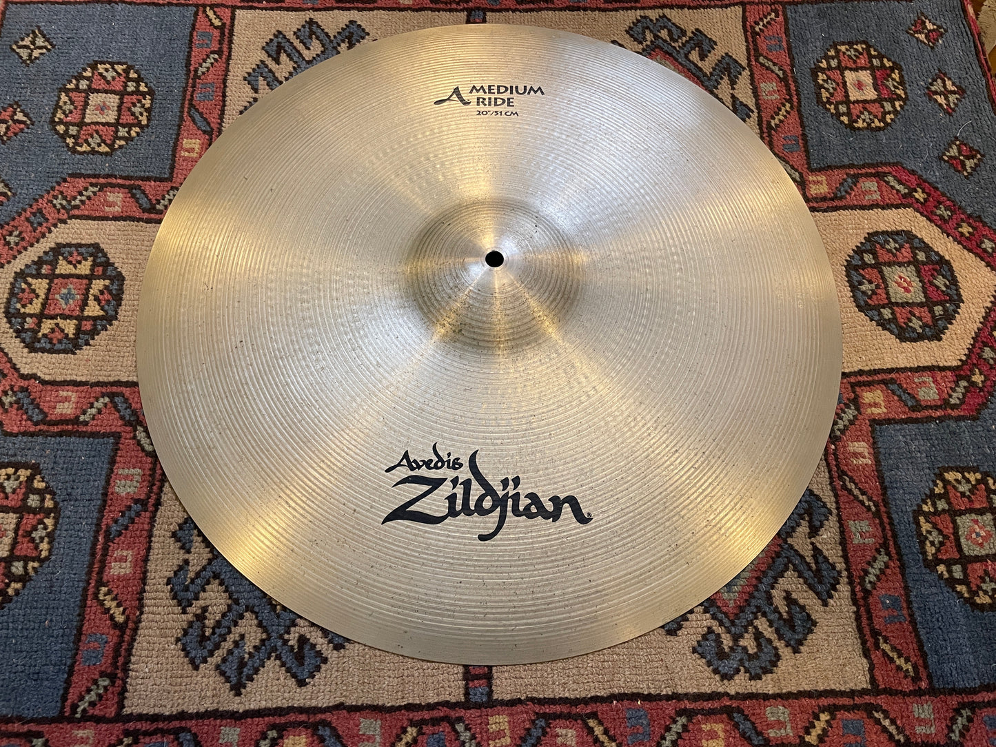 20" Zildjian A Medium Ride Cymbal 2518g A0034