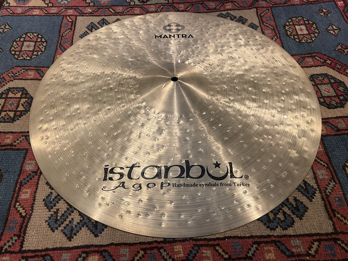 22" Istanbul Agop Mantra Ride Cymbal 2890g Cindy Blackman Santana *Video Demo*