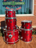 1983 Tama Superstar Drum Set Cherry Wine 14x20/8x12/9x13/14x14/16x16/5x14 Snare