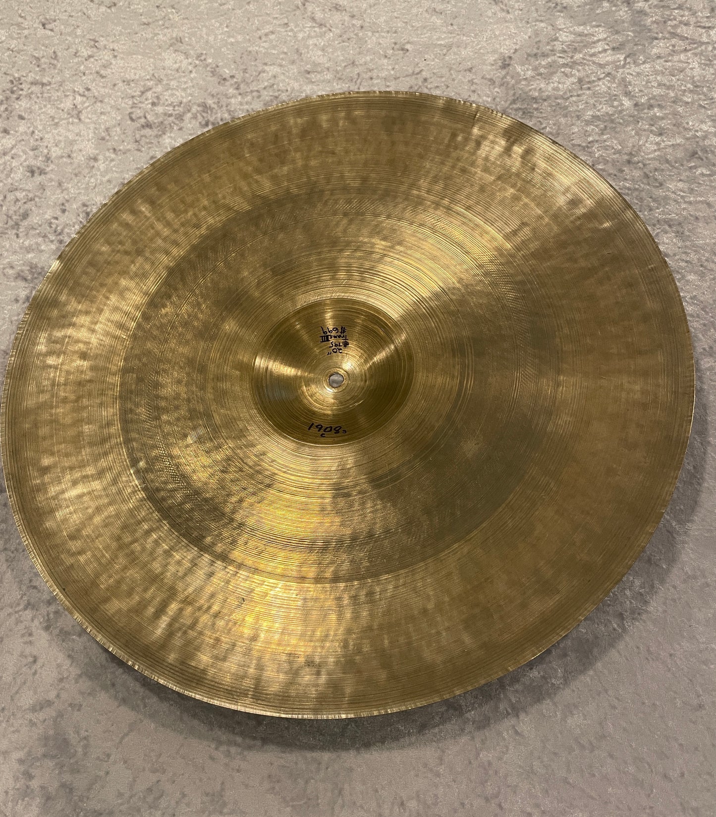 20" Zildjian A 1951-1952 Trans Stamp III Ride Cymbal 1908g #813 *Video Demo*