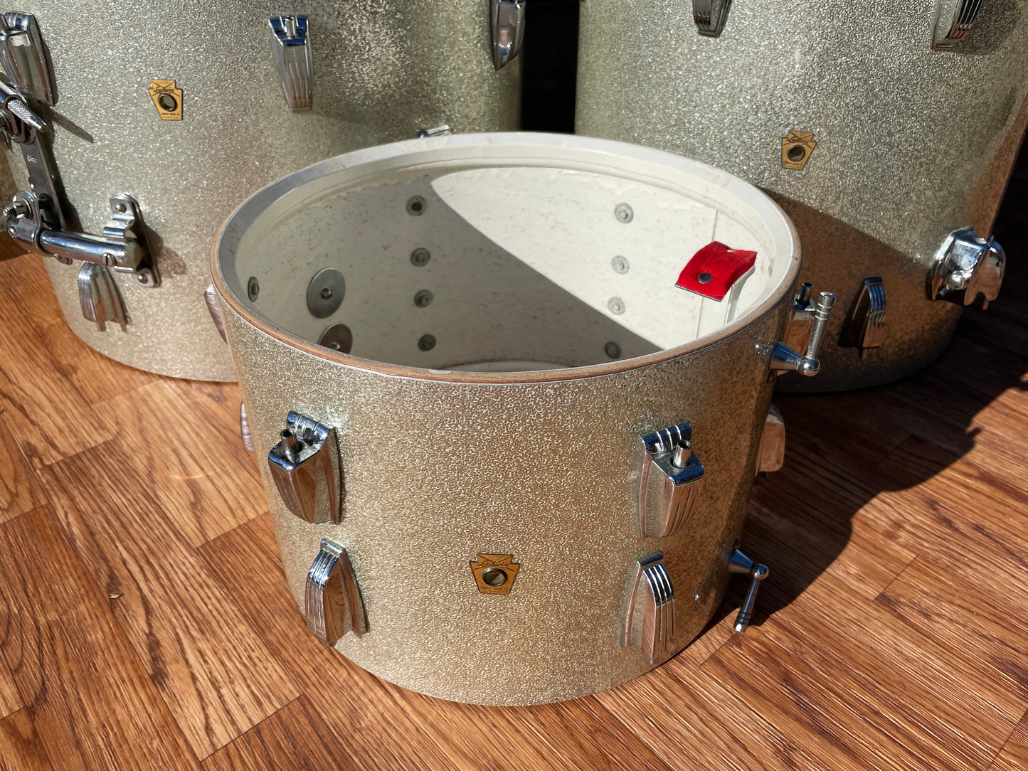 Ludwig Silver Sparkler Drum Set