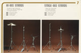 Tama 1976 Stage Ace Snare Stand Model 6870 Swan Leg