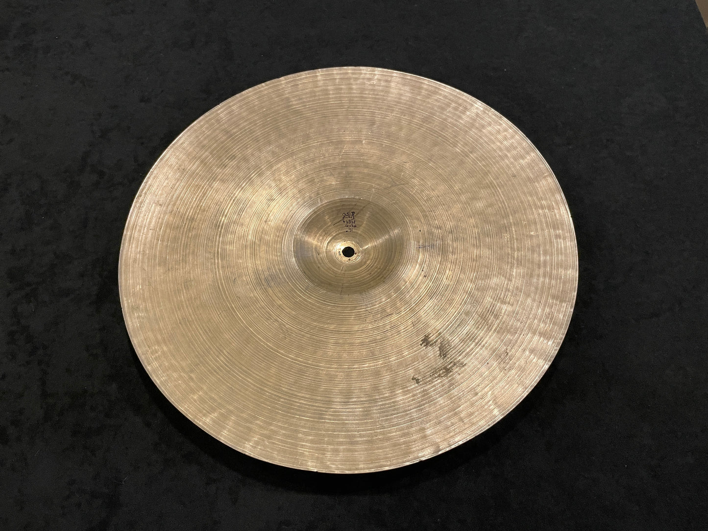 16" Zildjian A Trans Stamp Crash / Small Ride / Hi-Hat Bottom Cymbal 1484g #600