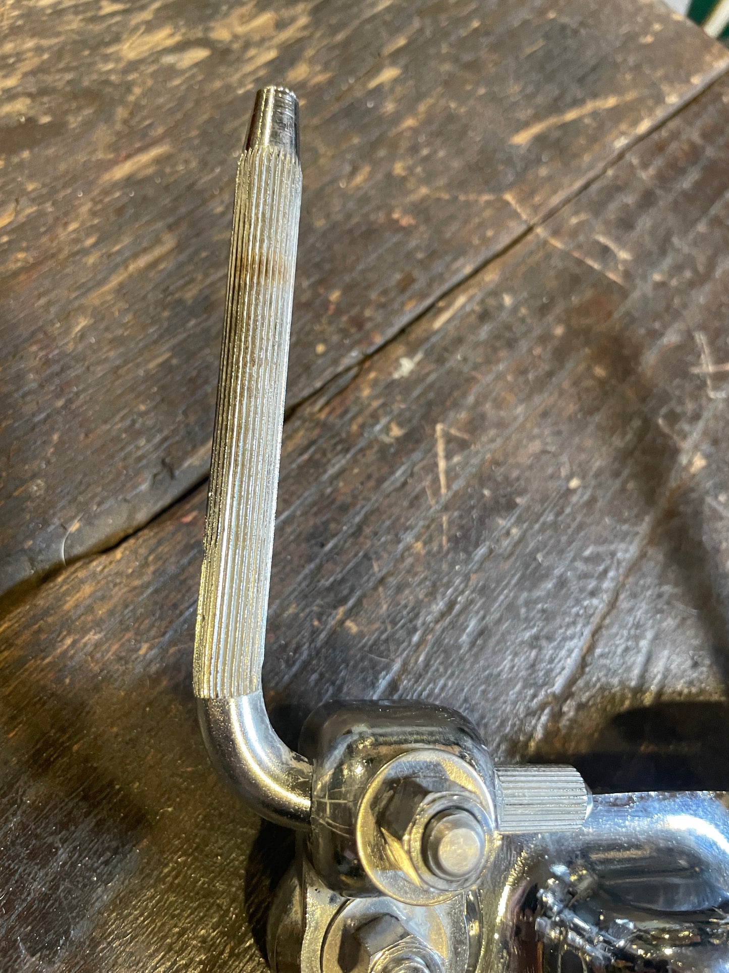 1970s Ludwig No. 781-2 Short Double Tom Post Holder Hollywood Big Beat