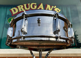 1960s Slingerland No. 130 Gene Krupa 5x14 Sound King Chrome Over Brass Snare Drum w/ Zoomatic Strainer