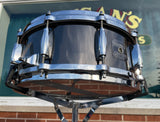 Gretsch 5.5x14 Crystal Tone Black Nickel Over Steel Snare Drum