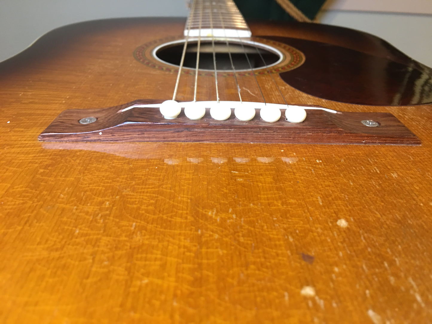 1951 Regal Milord Jumbo Acoustic Guitar Sunburst