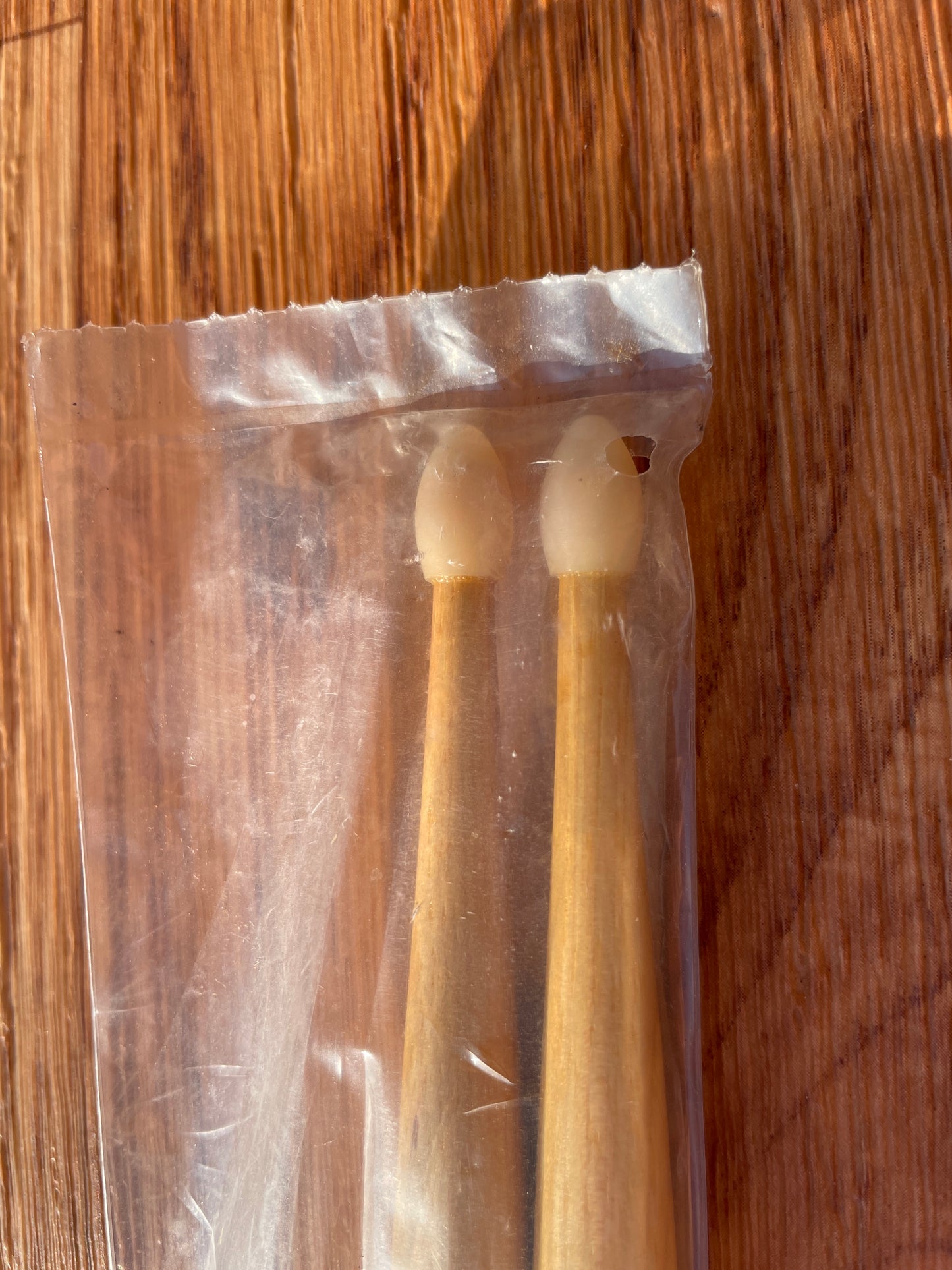 N.O.S. Vintage Ludwig 6AN Nylon Tip Drum Sticks w/ Original Bag New Old Stock