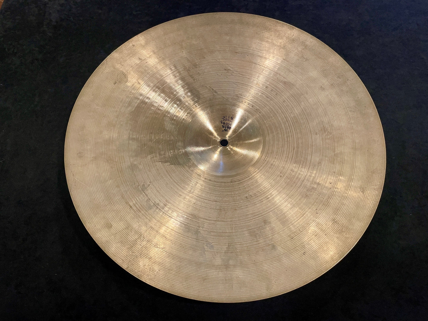 18" Zildjian A 1960s Crash Cymbal 1508g #838
