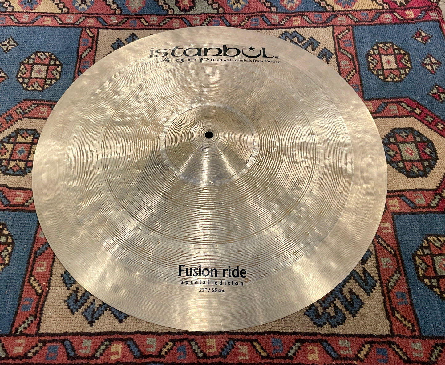 22" Istanbul Agop Special Edition Fusion Ride Cymbal 2665g