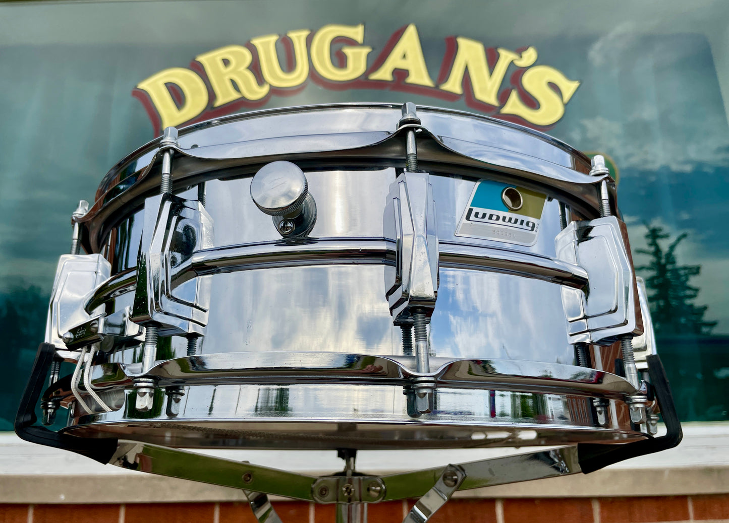 1970 Ludwig LM400 5x14 Supraphonic Snare Drum