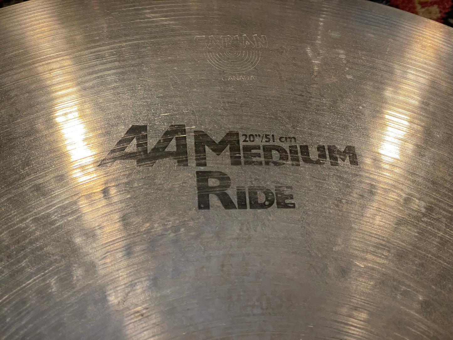 20" Sabian AA Medium Ride Cymbal 2274g
