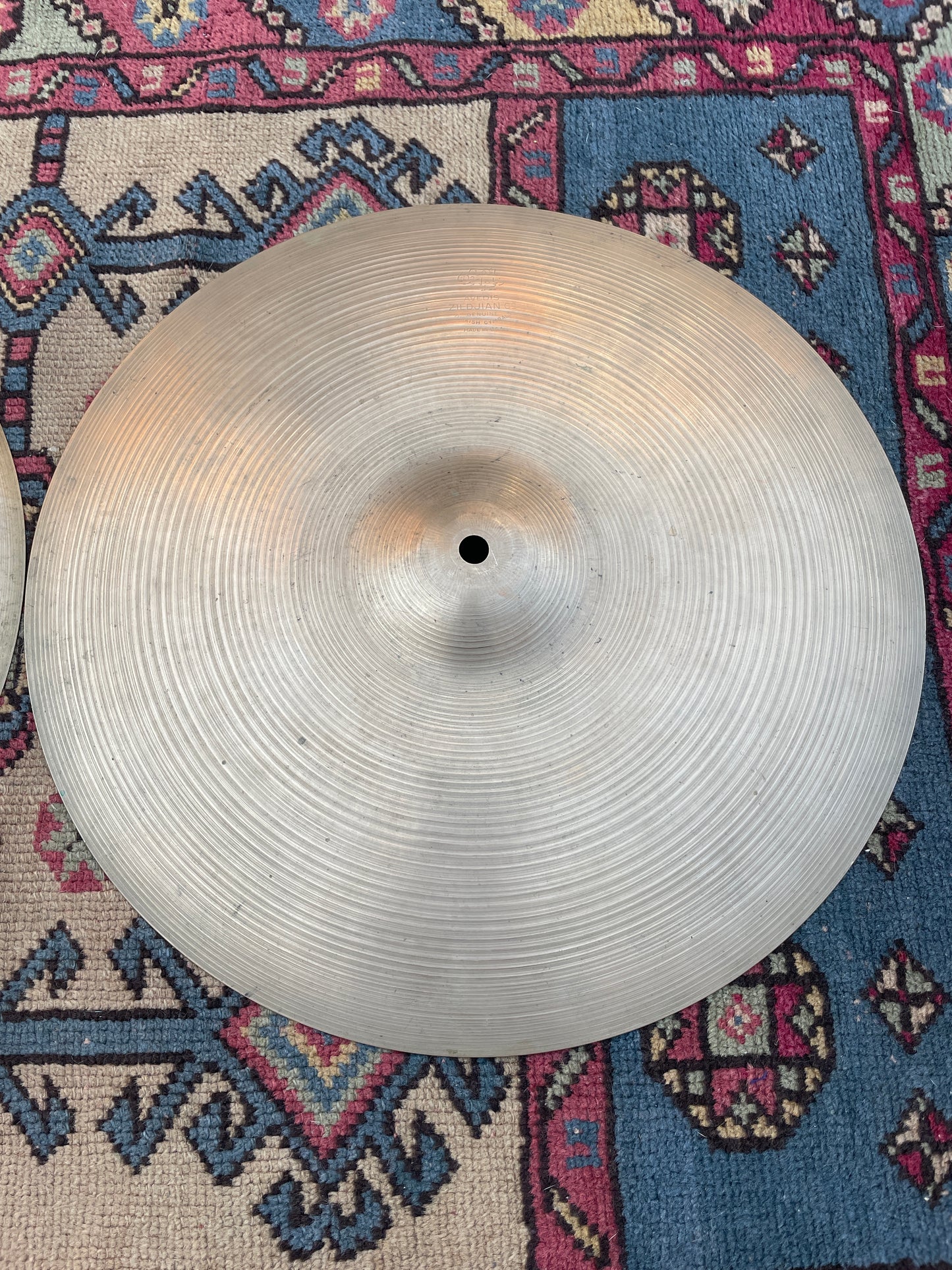 16" Zildjian A 1960s Hi-Hat Cymbal Pair 1014g/1804g #191 *Video Demo*