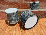 1968 Ludwig Super Classic Drum Set Oyster Blue Pearl 22/13/16