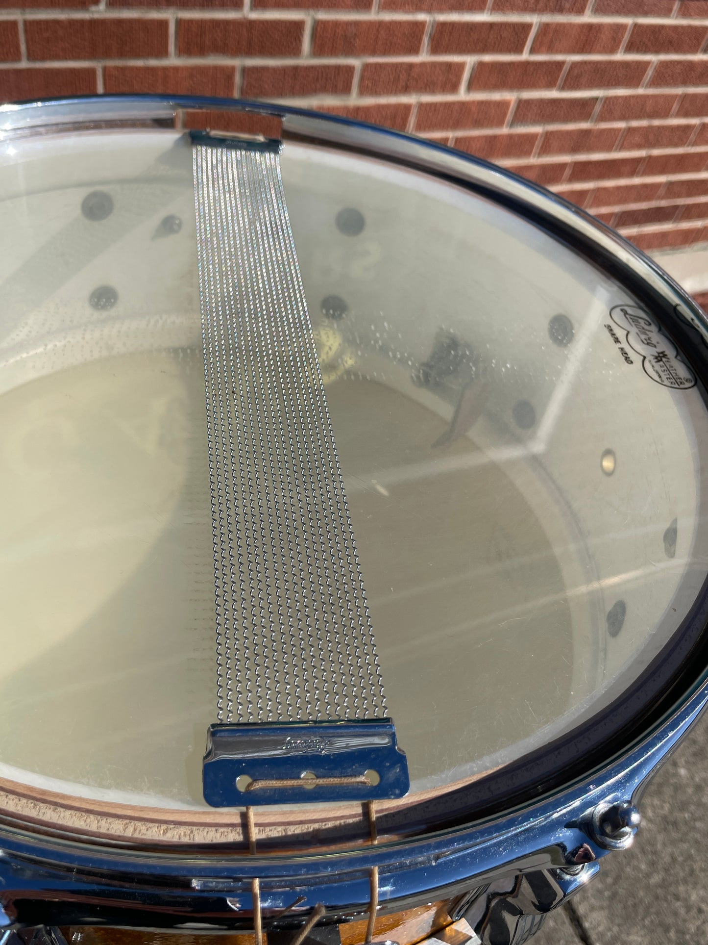 1965 Ludwig 5x14 Jazz Festival Snare Drum Gold Sparkle COB