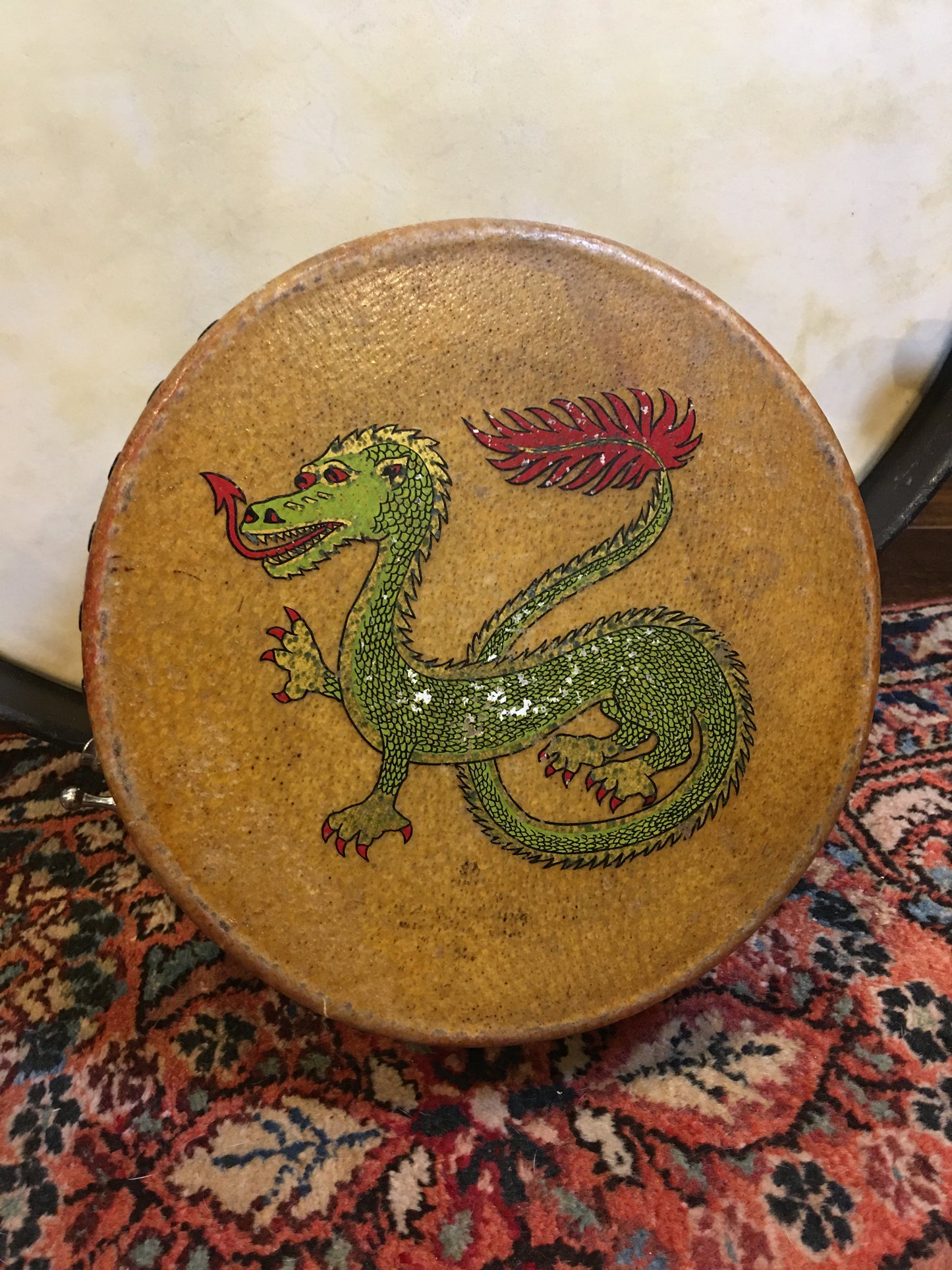 1920s/1930s Ludwig & Ludwig 4x10 Chinese Tack Dragon Tom Drum Leedy