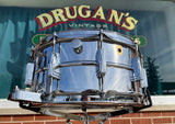 1969 Ludwig No. 411 Super Sensitive 6.5x14 Snare Drum Supraphonic