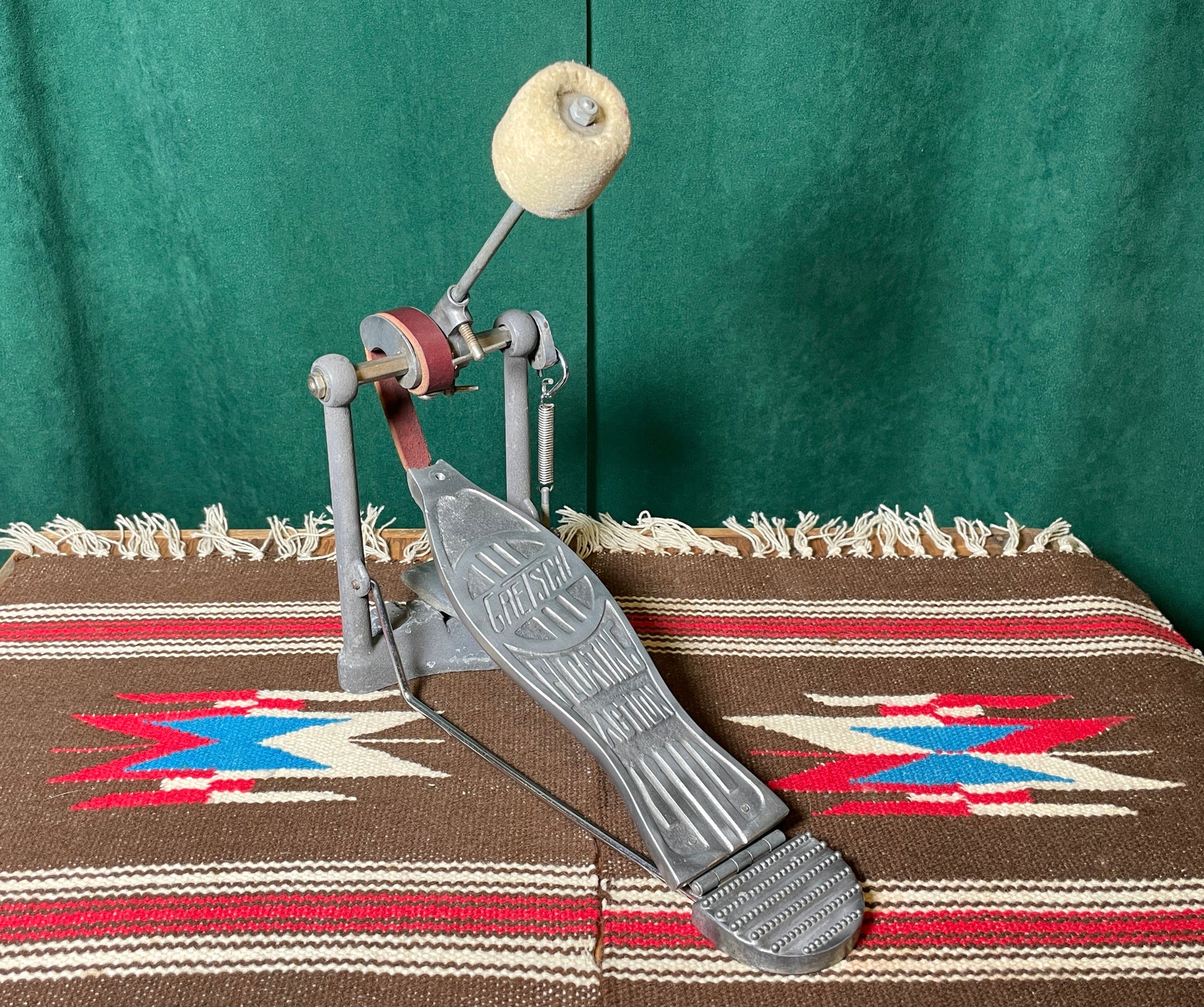 gretsch floating action pedal 1960s Gretsch No. 4955 Floating Action Bass Drum Pedal – Drugan's Drums & Guitars