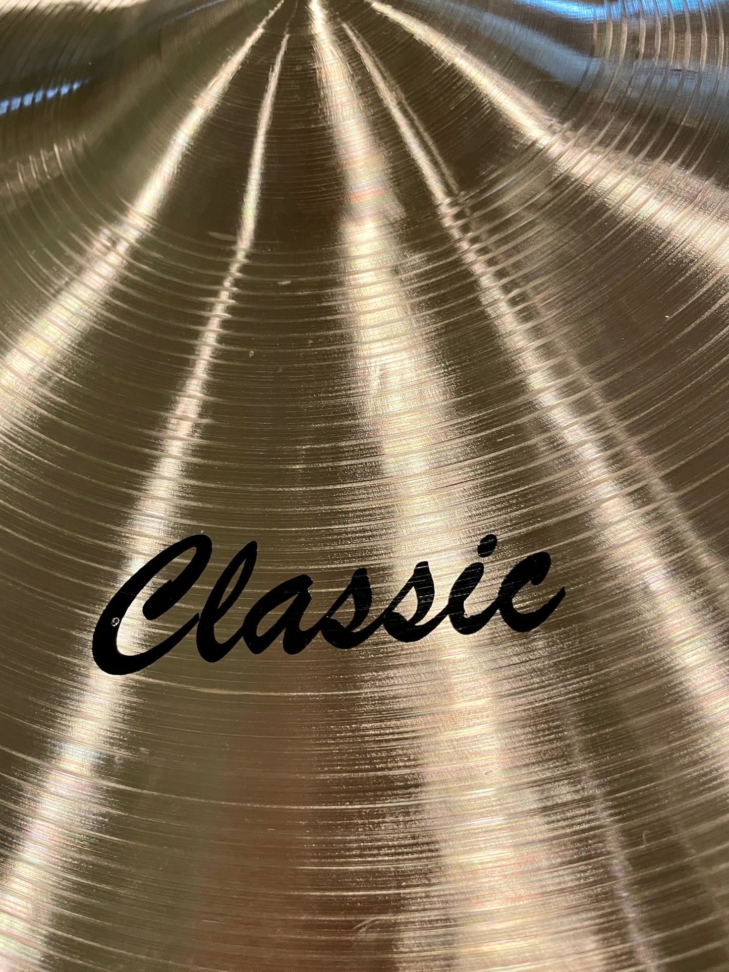 19" Turkish Cymbals Classic Series Crash Cymbal 1626g *Sound File*