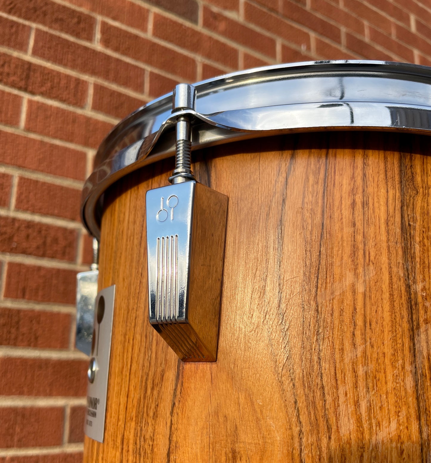 1980s Sonor Phonic 10x8 Concert Tom Drum Rosewood 8x10 T7010