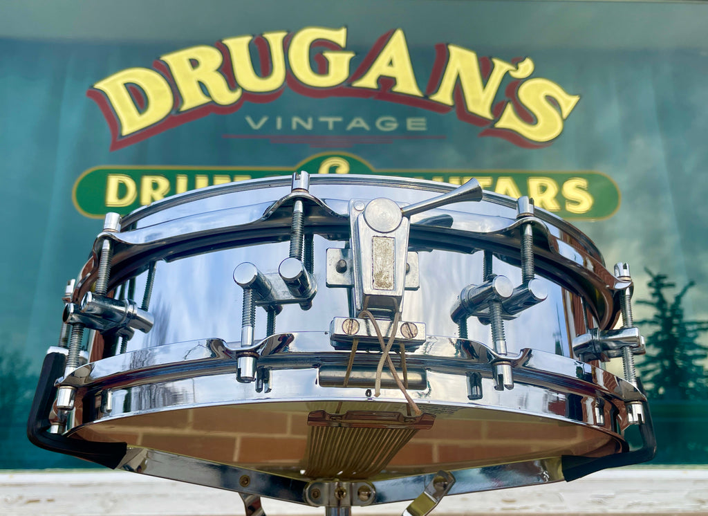 Vintage Sonor D420 Phonic 4x14 Snare Drum Ferro Manganese Drugan's