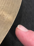 16" Paiste 1960s Pre-Serial Formula 602 Crash Cymbal 996g #826