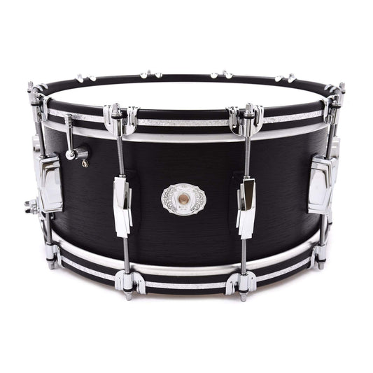 Ludwig 6.5x14 Legacy Mahogany Black Cat Snare Drum Vintage Select Series