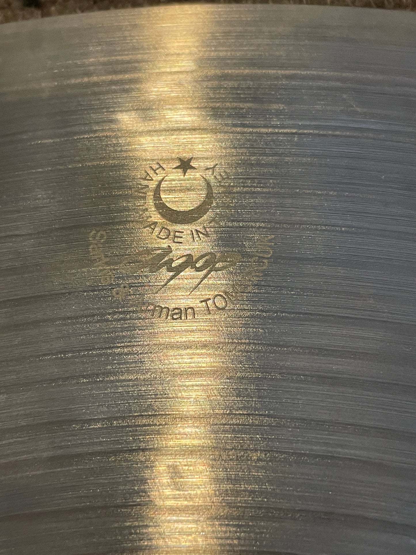 18" Istanbul Agop Traditional Dark Crash Cymbal 1374g *Video Demo*