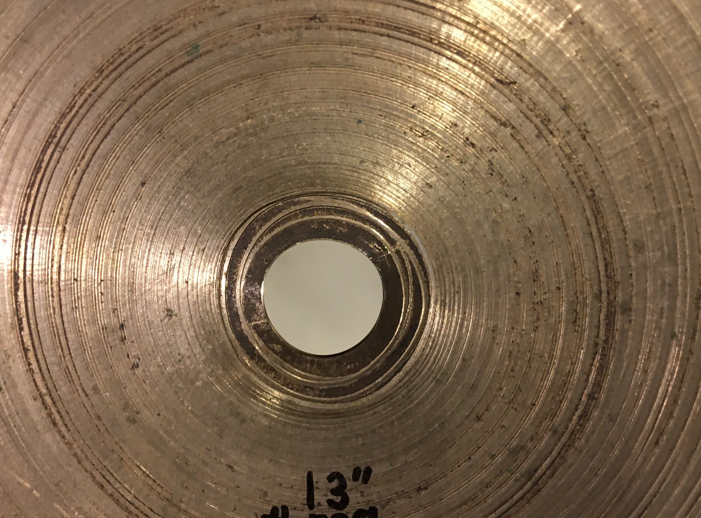 13" Zildjian A 1950s Hi-Hat Single / Splash Cymbal 600g #509