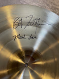 20" Sabian Prototype Ride Cymbal 25 Years of Innovation 25th Anniversary Signed Bob Zildjian Mark Love 2126g
