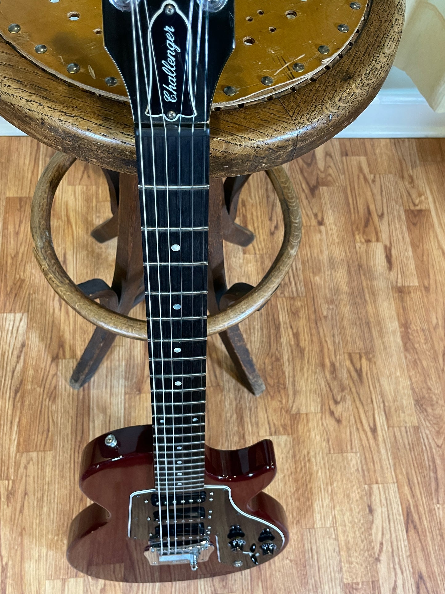 1984 Gibson Challenger III Electric Guitar Wine Red Burgundy Corvus