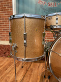1965 Ludwig Club Date Drum Set w/ Pioneer Snare Champagne Sparkle