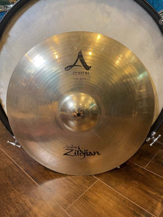 20" Zildjian A Custom Ping Ride Brilliant 2966g A20522