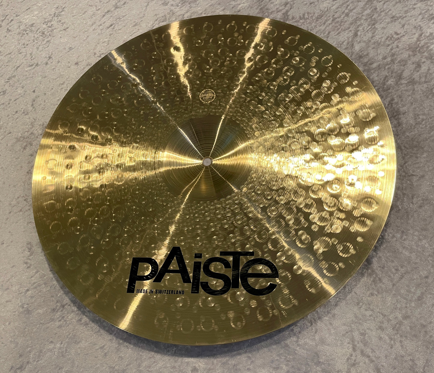 19" Paiste Signature Dark Energy Mark I Crash Cymbal 1714g