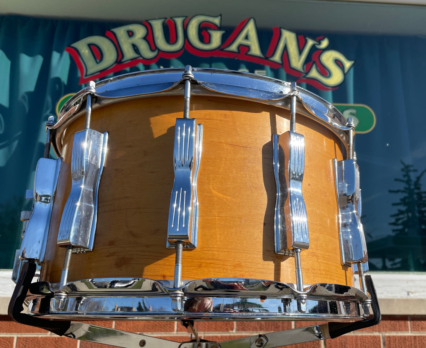 1979-1980 Ludwig 8x14 Coliseum Snare Drum Thermogloss 12-Lug