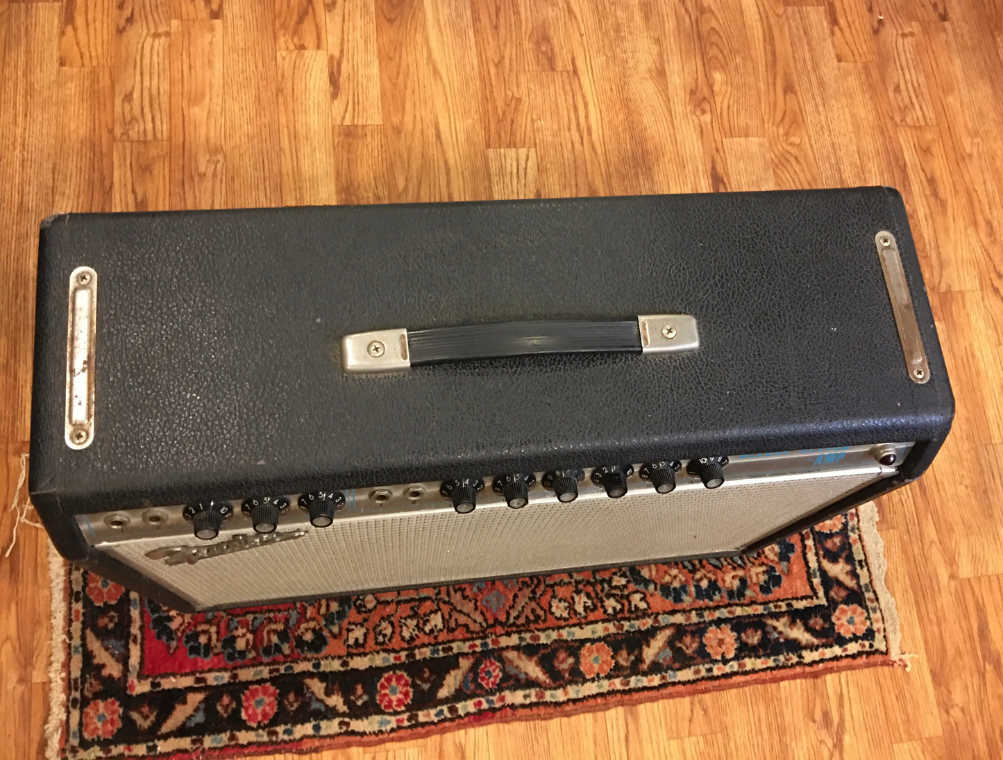 1969 Fender Deluxe Reverb Guitar Amplifier AB763