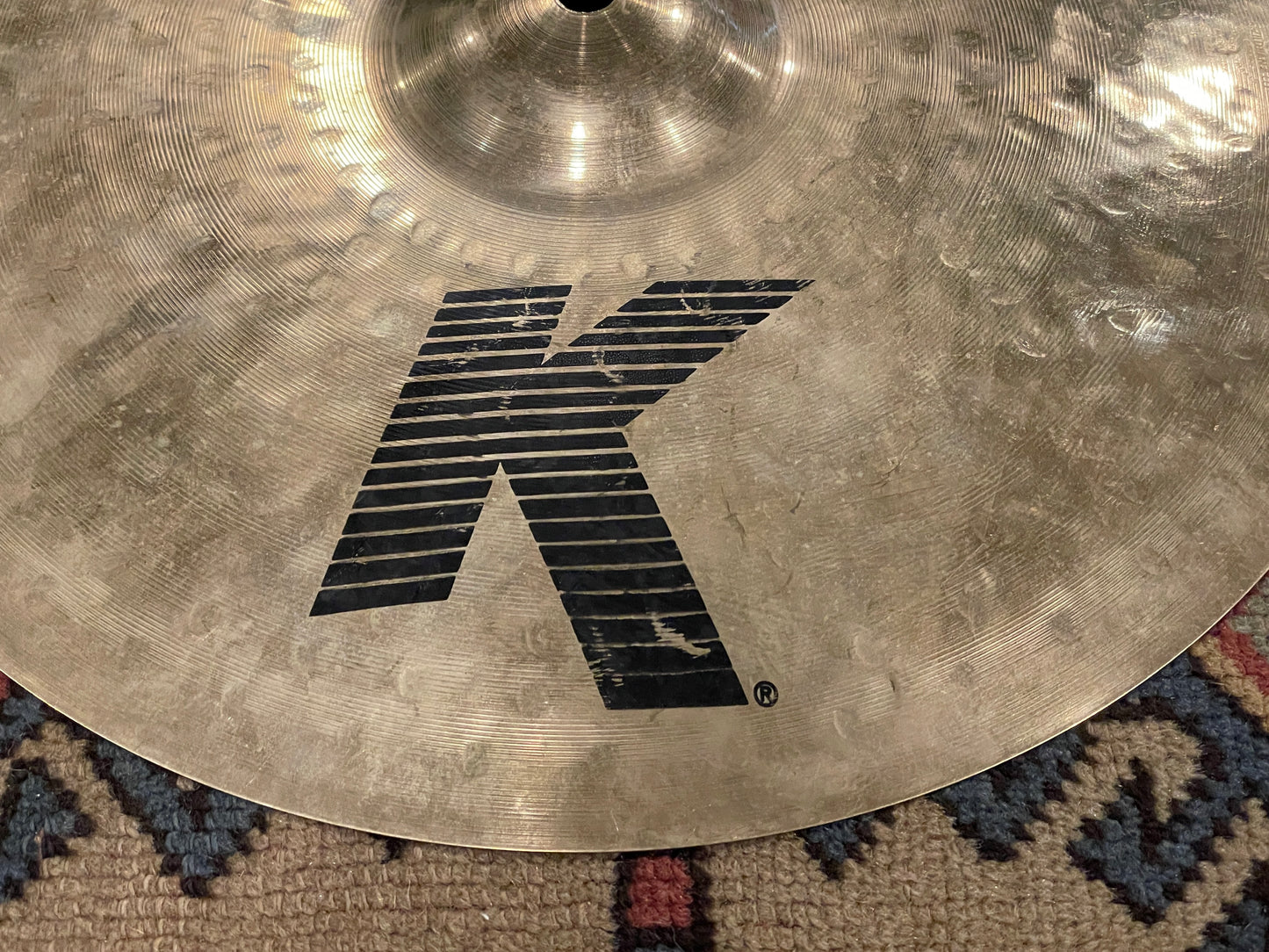 14" Zildjian K Custom Fast Crash Cymbal 742g