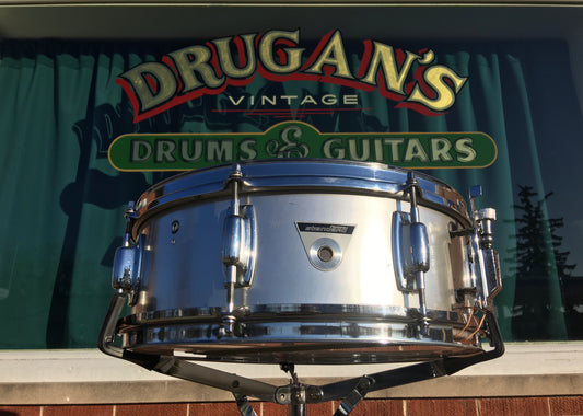 1968 Ludwig 5x14 Standard All Metal Snare Drum - 1st Year - Acrolite Finish