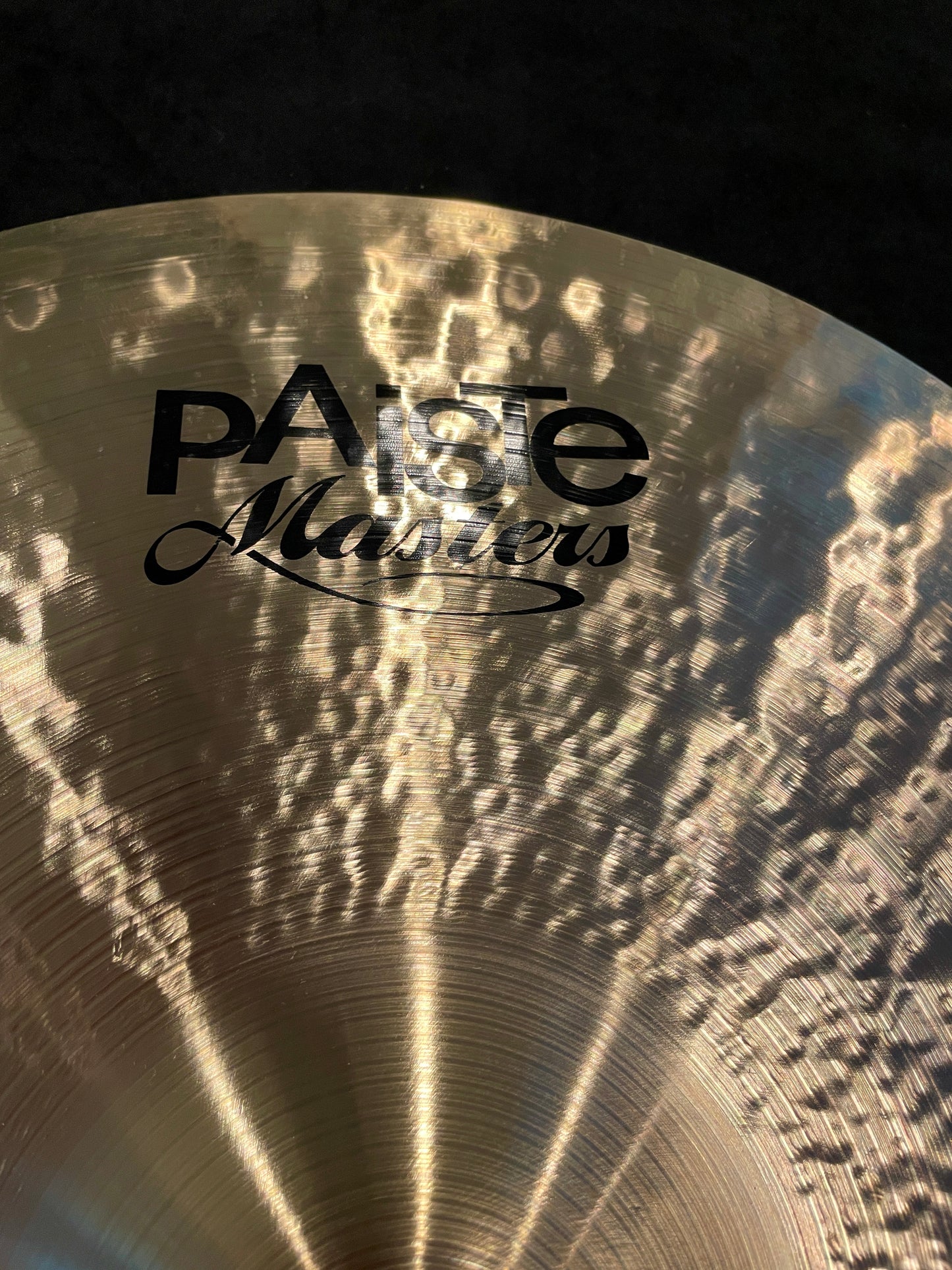 22" Paiste Masters Dark Crisp Ride Cymbal 3181g