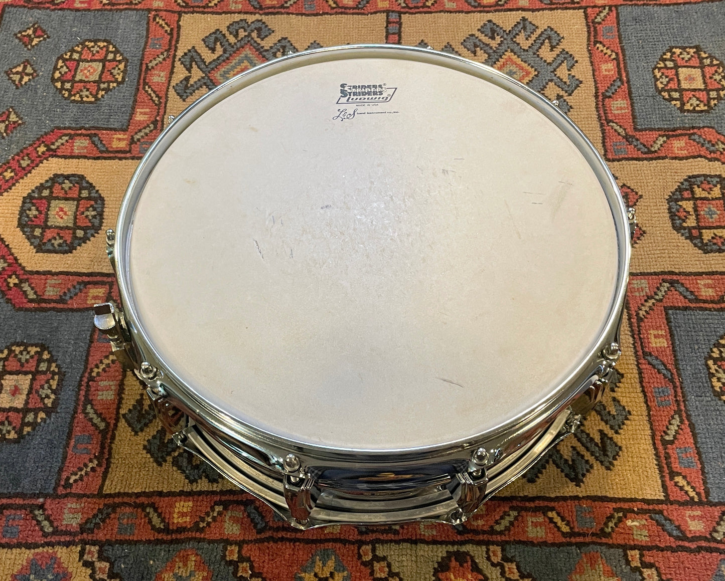 1970s Ludwig 5x14 LM400 Supraphonic Snare Drum