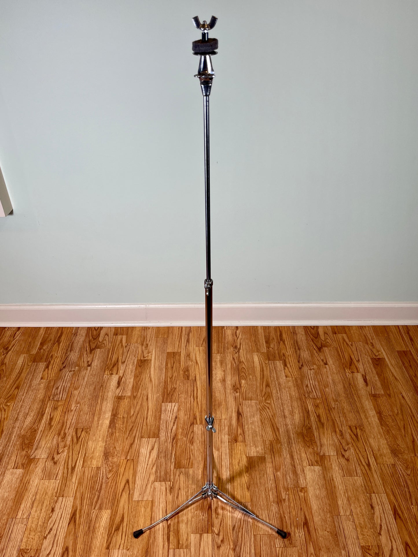1960s Ludwig 1400 Flat Base Straight Cymbal Stand Clean