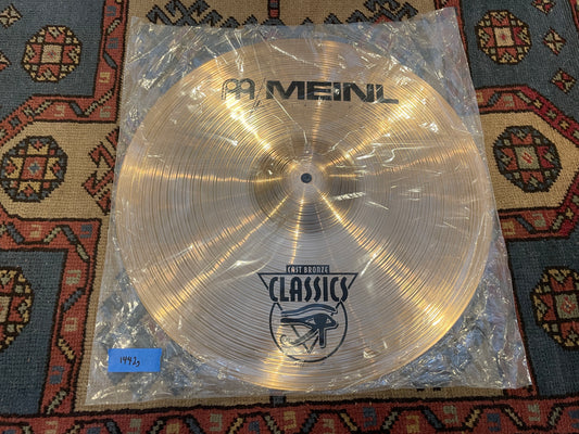 18" Meinl Cast Bronze Classics Medium Crash Cymbal 1442g