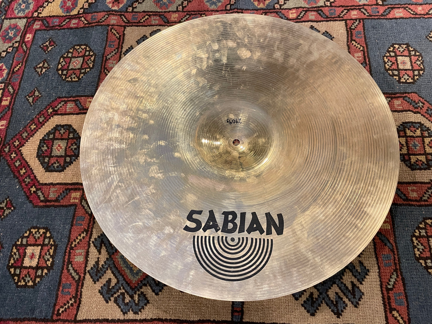 20" Sabian HH Hand Hammered Bounce Ride Cymbal 2404g *Video Demo*