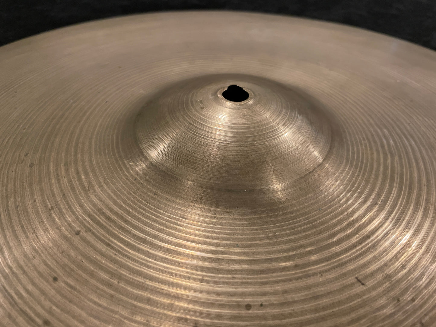 17" Zildjian A 1940s-50s Trans Stamp Crash Cymbal 1216g #684 *Video Demo*
