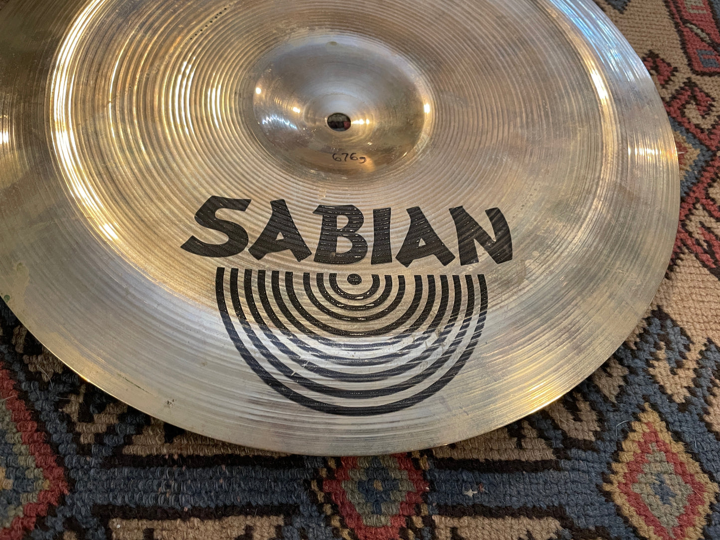 14" Sabian AA Mini Chinese Cymbal 676g