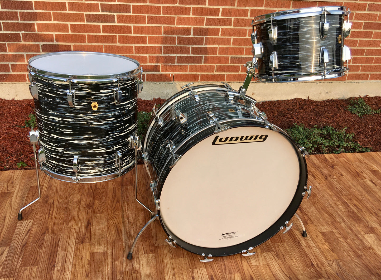 1969 Ludwig Oyster Black Pearl Super Classic