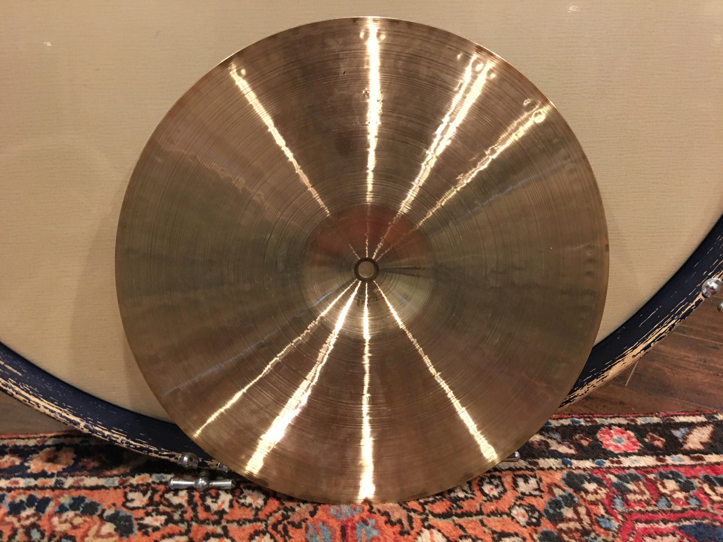 14" Paiste 1977 2002 Heavy Hi-Hat Cymbal Pair 988/1058g