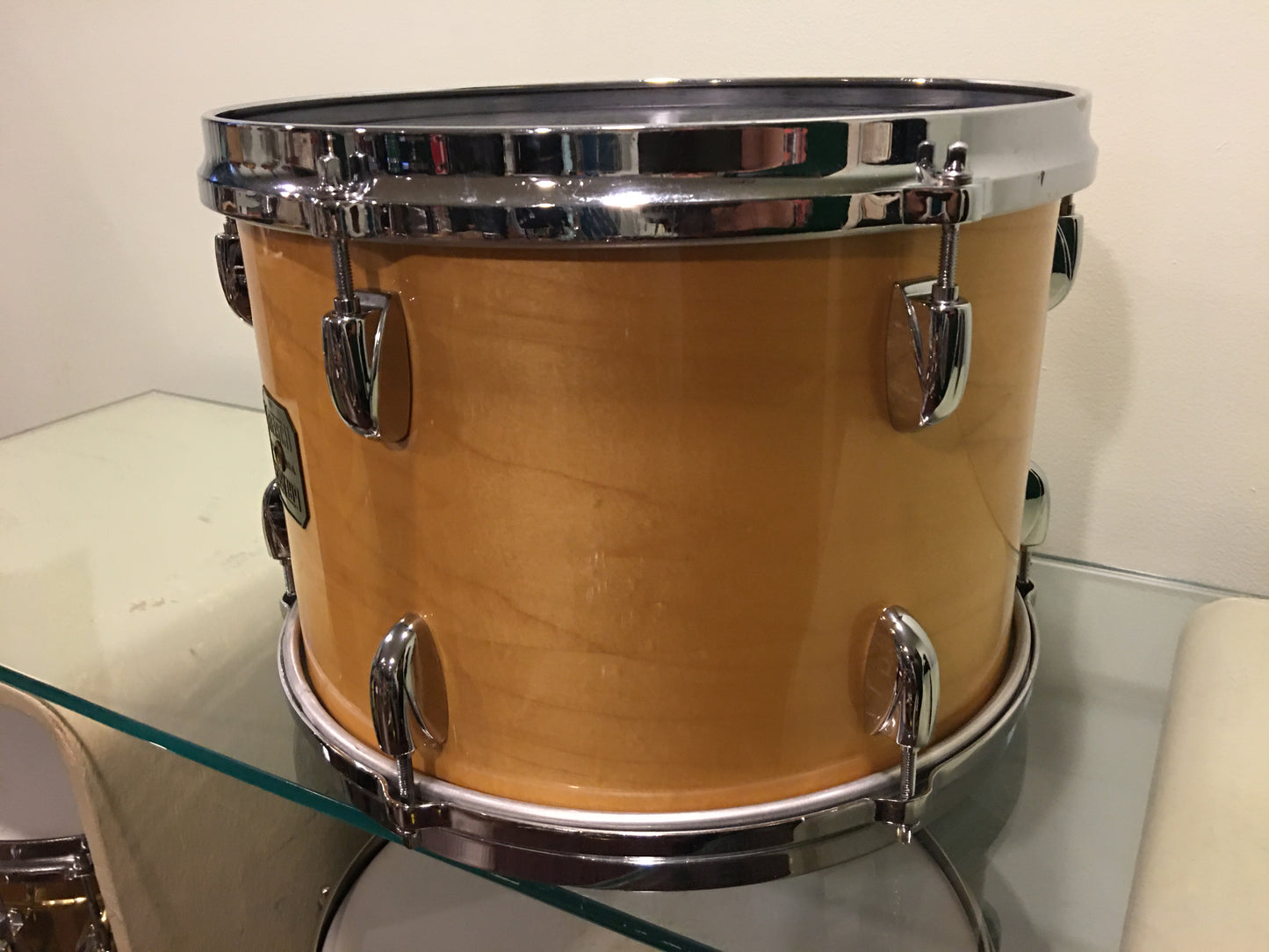 1980s Gretsch 9x13 Virgin Tom Drum Natural Maple