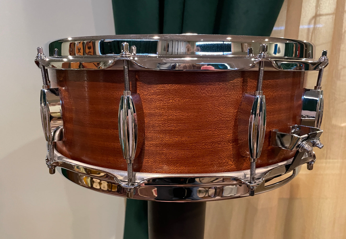 Chicago Drum 5.5x14 Snare Drum Mahogany/Poplar Tung Oil Finish