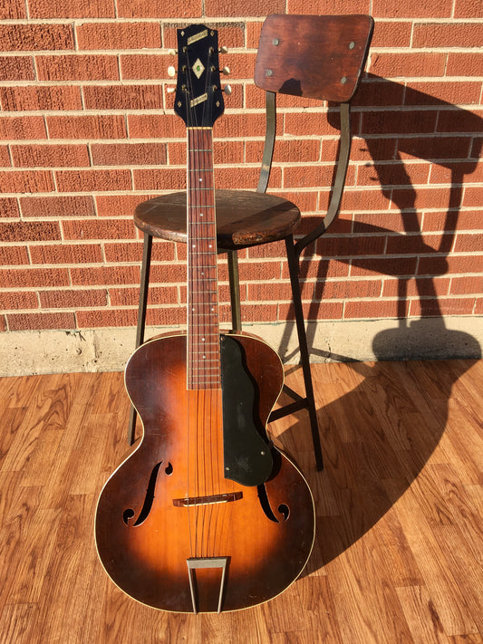 1930s Slingerland Songster Archtop Acoustic Guitar